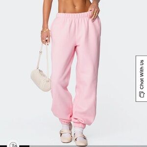 Edikted Pink Sweatpant Joggers